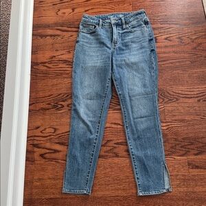 Old Navy High-Rise Straight  Blue Jeans